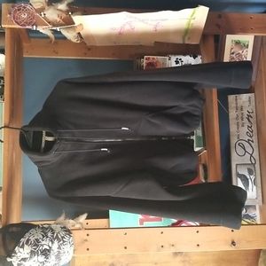 Free People Cropped Fleece SP Black